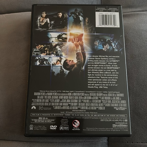 Transformers DVD - Picture 2 of 4